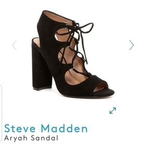 Steven Madden Aryah Sandal - Black